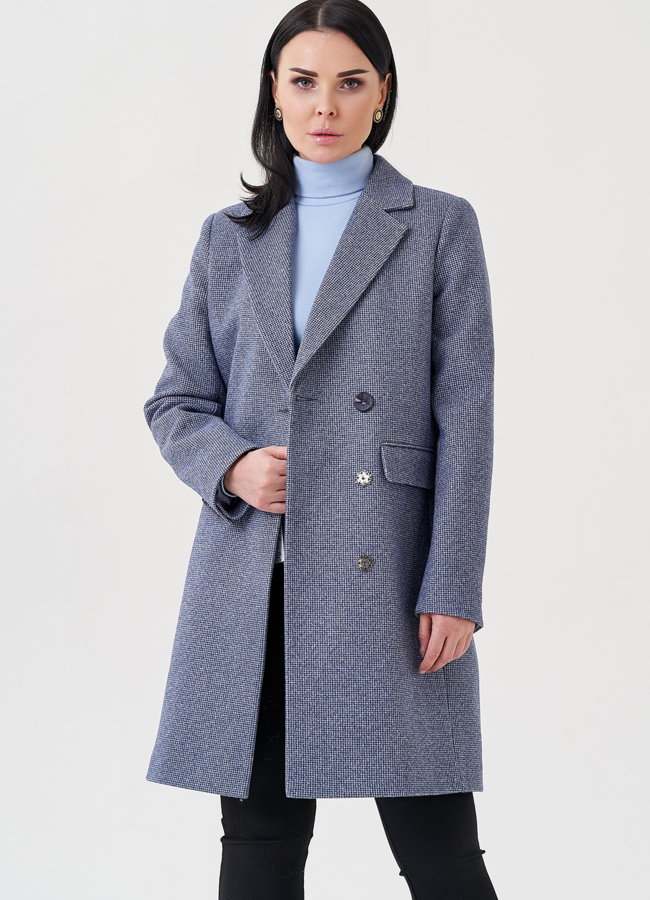 Женское пальто-пиджак модель № 22950 универмаг малина