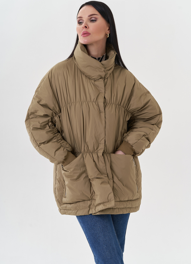 фото Куртка женская оверсайз  модель № 26871