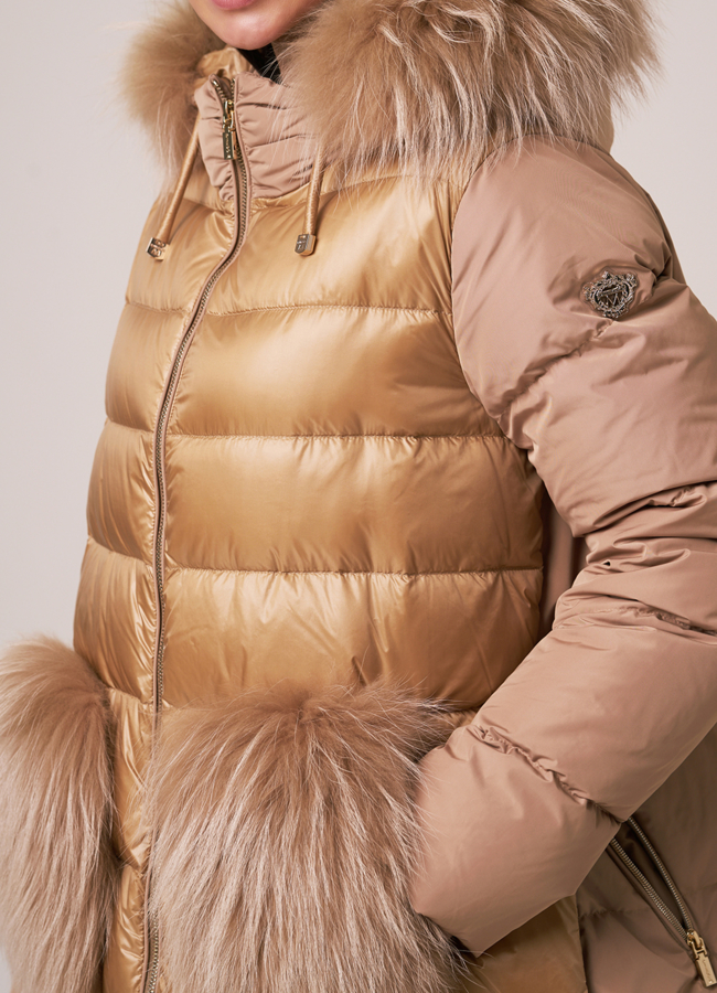 Пуховик премиум DiegoM модель № DiegoM 702 в рассрочку