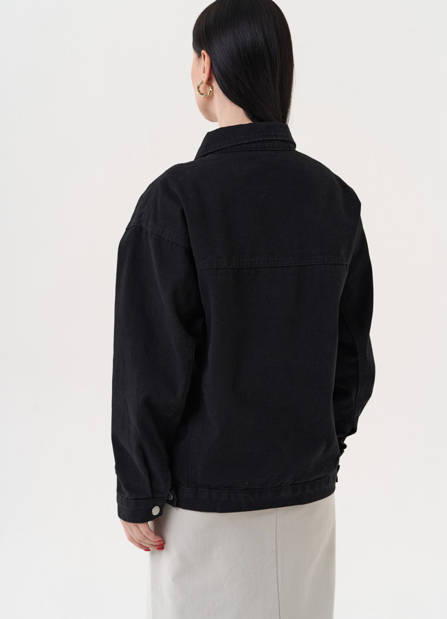 Женская джинсовая куртка модель № 27252 в рассрочку