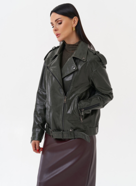 Косуха зеленая женская Косуха зеленая женская