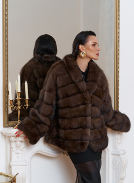 Куртка из баргузинского соболя