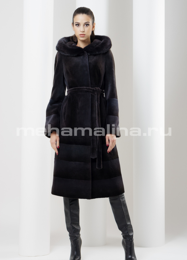 Шуба из нутрии модель № S-463 в рассрочку