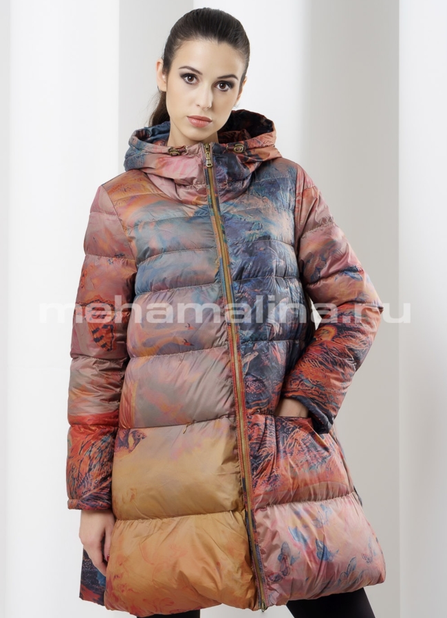 фото Пуховик на молнии модель № П-80