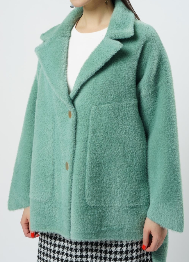 Женский кардиган в мятном цвете модель № 992 универмаг малина