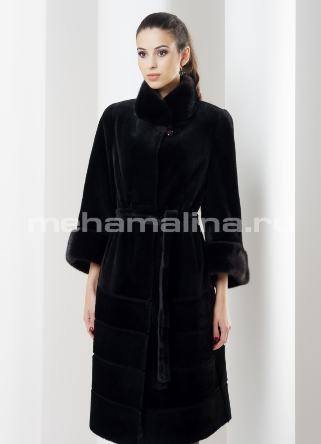 Шуба нутрия модель № S-465 универмаг малина