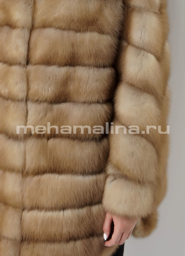 Шуба из куницы модель № S-722 универмаг малина