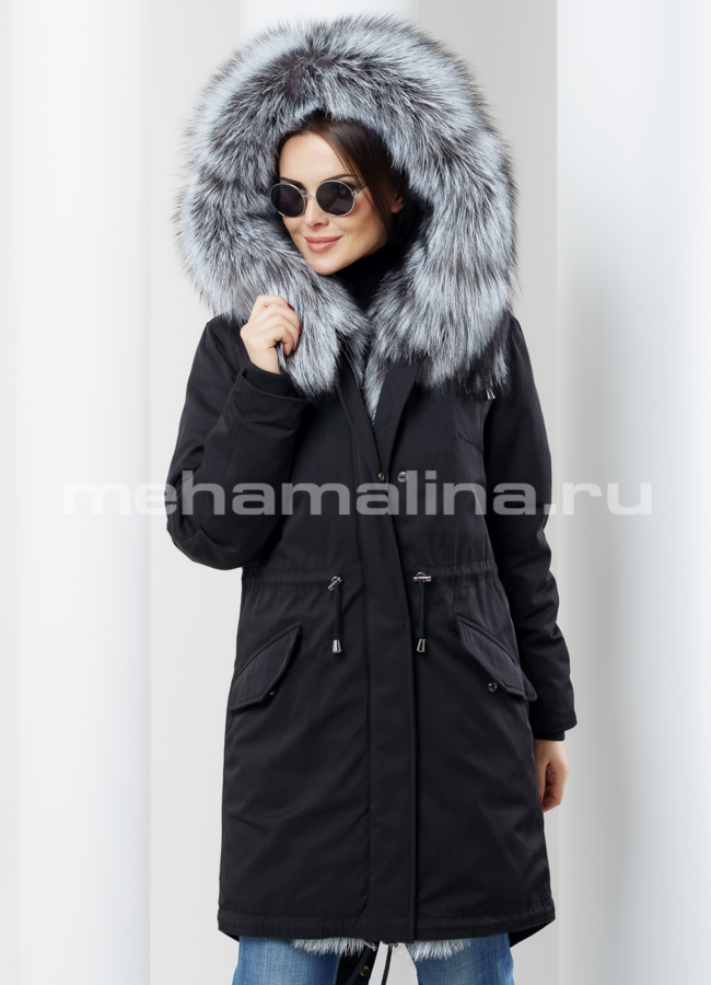 фото Парка на меху Malina siberian wear модель № П-88