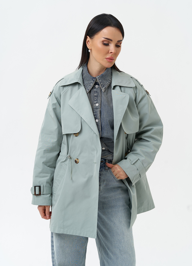 Ветровка женская со съемным капюшоном модель № 30270 универмаг малина