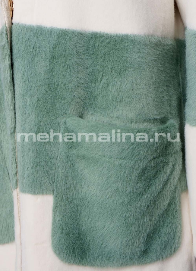 Женское ворсовое пальто модель № 17937 универмаг малина