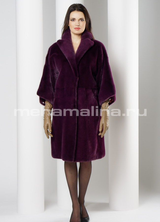 Норковая шуба модель № S-650 в кредит