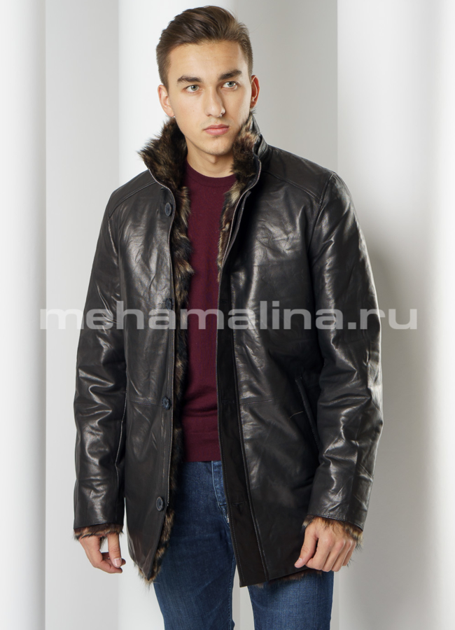 Дубленка на тоскане модель № DM-115 универмаг малина