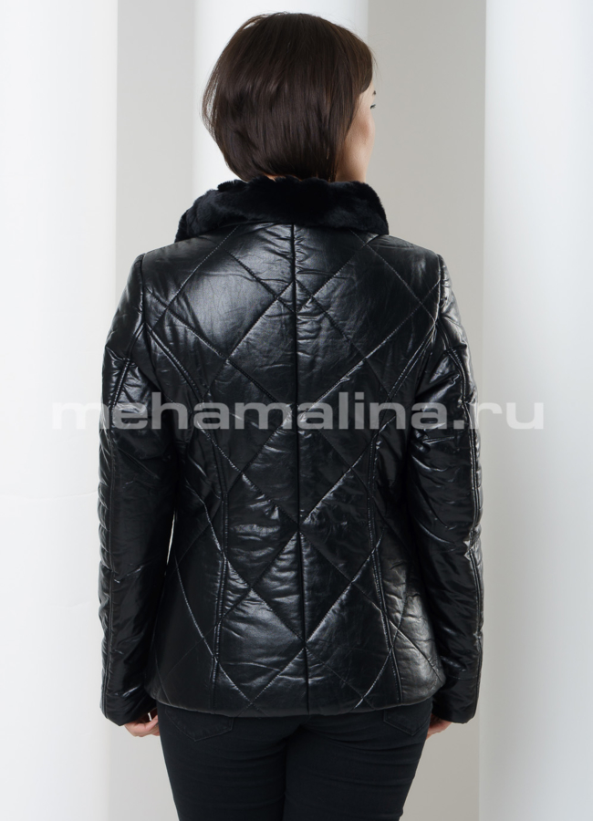 Куртка из эко кожи модель № K-323 в кредит