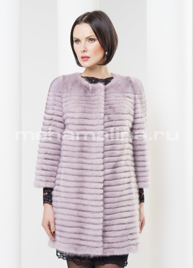 фото Шуба норка, поперечка модель № S-325