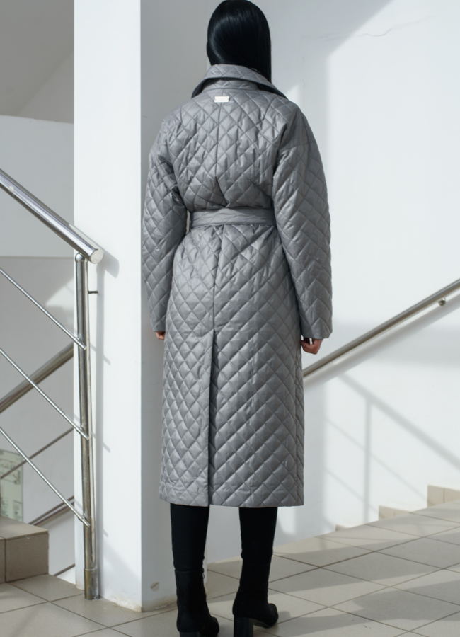 Плащ женский с английским воротником   модель № 22545 универмаг малина