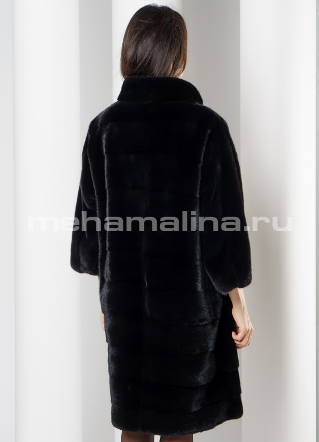 Норковая шуба  модель № S-649 в кредит
