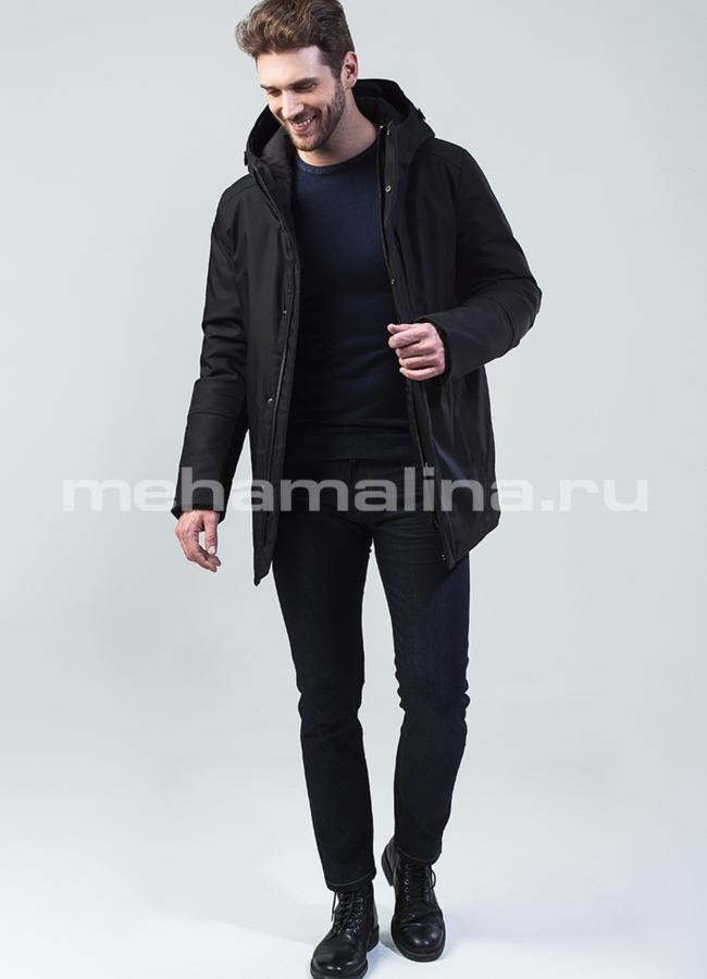 Пуховик мужской  модель № КМ-50 универмаг малина