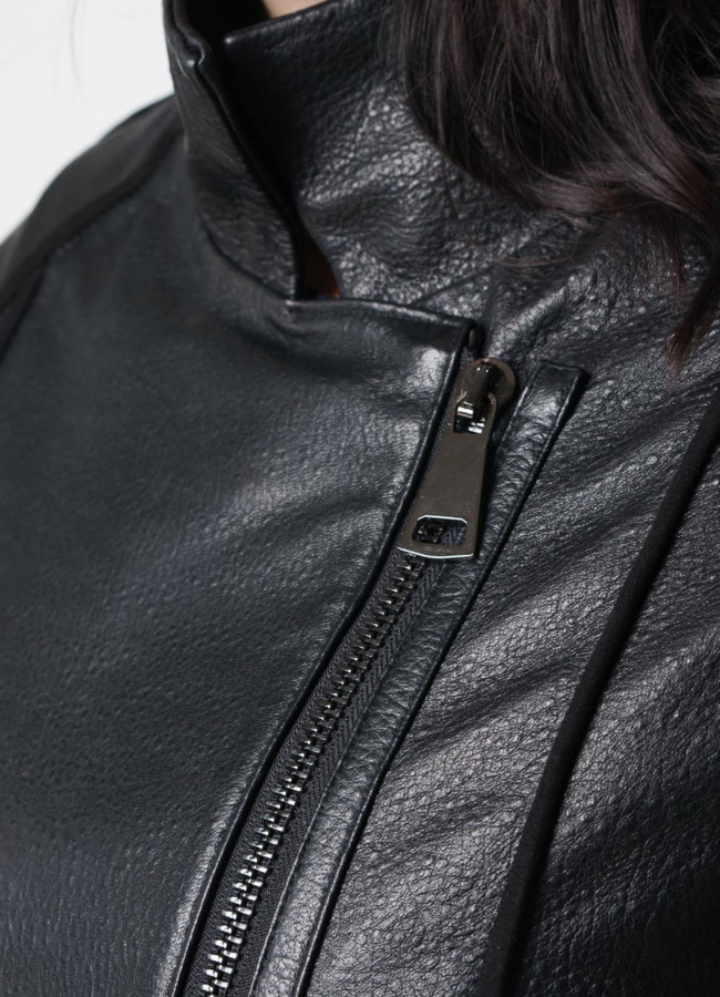 Плащ из натуральной кожи модель № 20545 универмаг малина