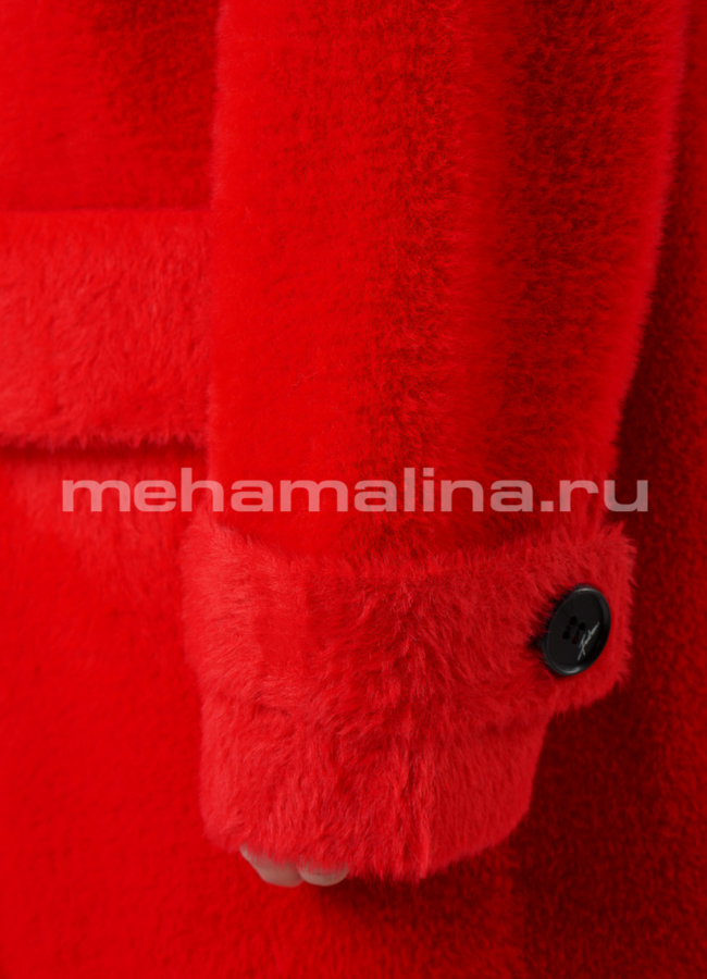 Женское пальто oversize модель № 623 универмаг малина