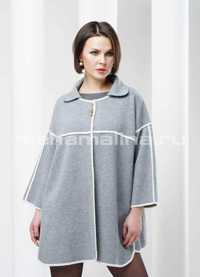 Пальто женское модель №  BP-9 меха малина