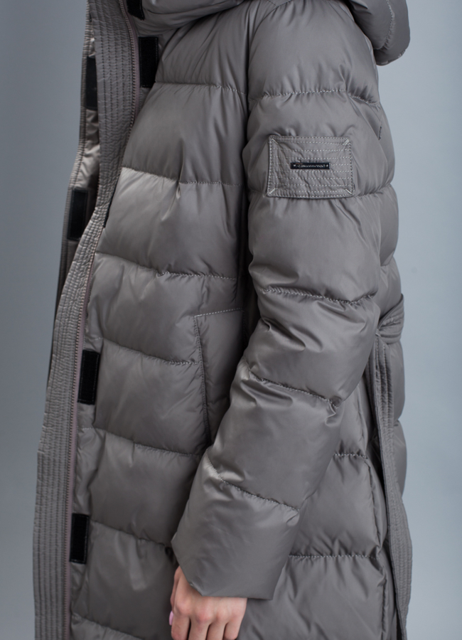 Пуховик на биопухе модель № П-316 в кредит