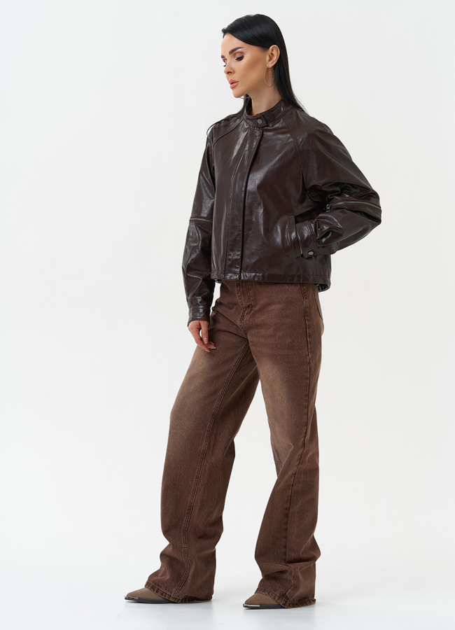 Куртка женская из натуральной кожи модель № 30362 универмаг малина