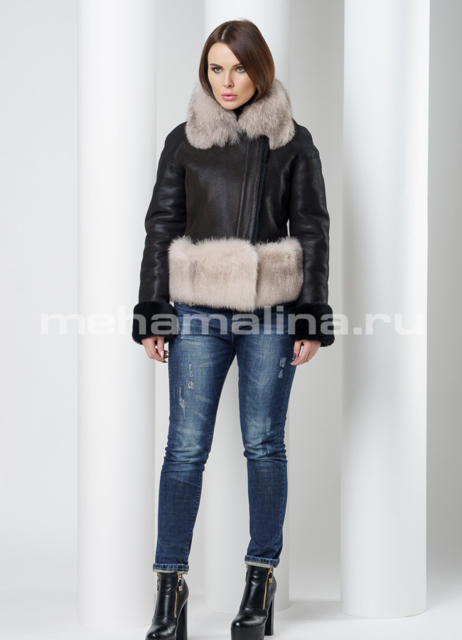 Дубленка OKSA модель № 2548 универмаг малина