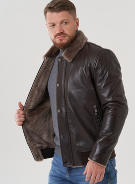 Мужская дубленка 