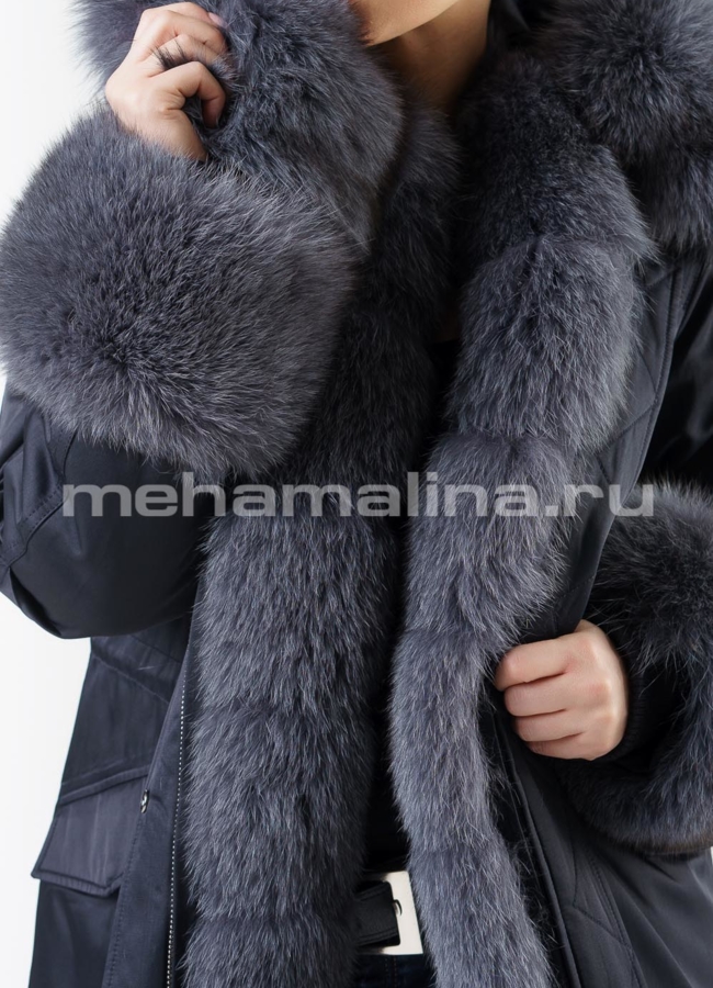 Женская парка модель № П-166 универмаг малина