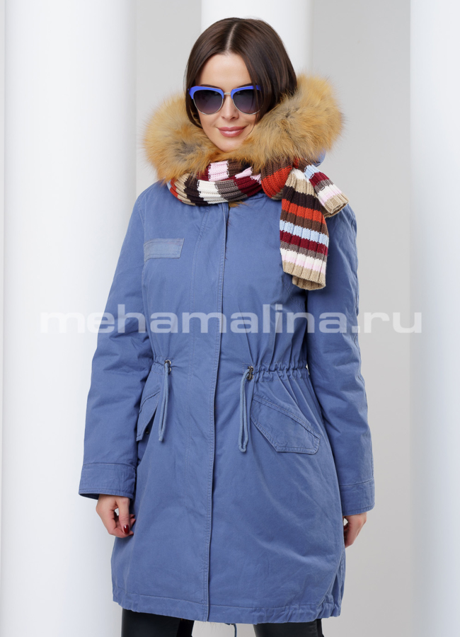 Женская парка модель № П-99 универмаг малина