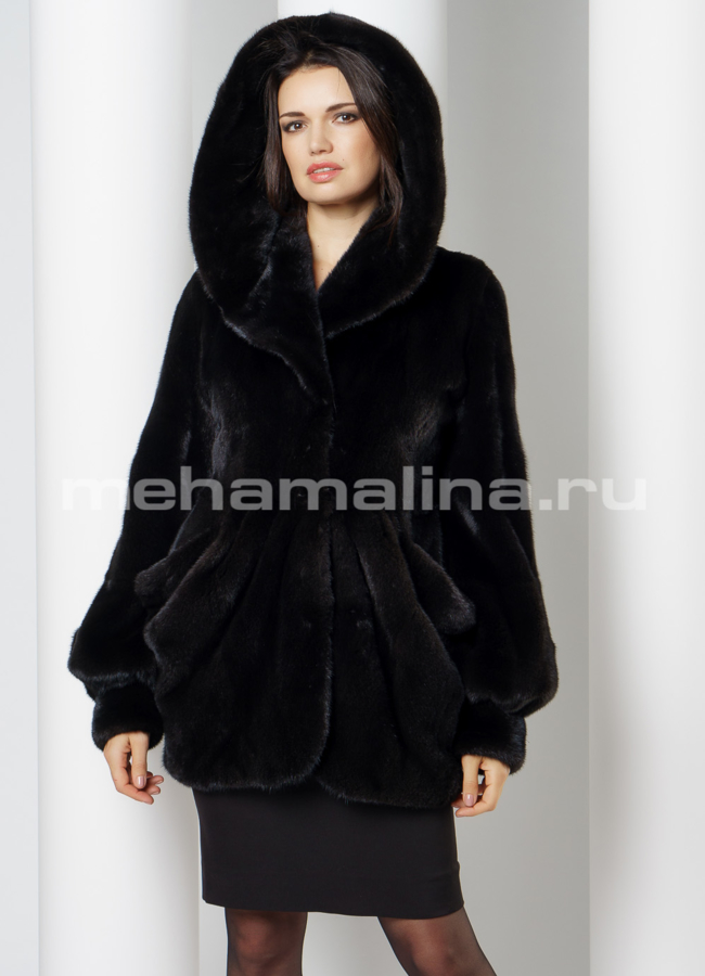фото Норковая шуба модель № S-656