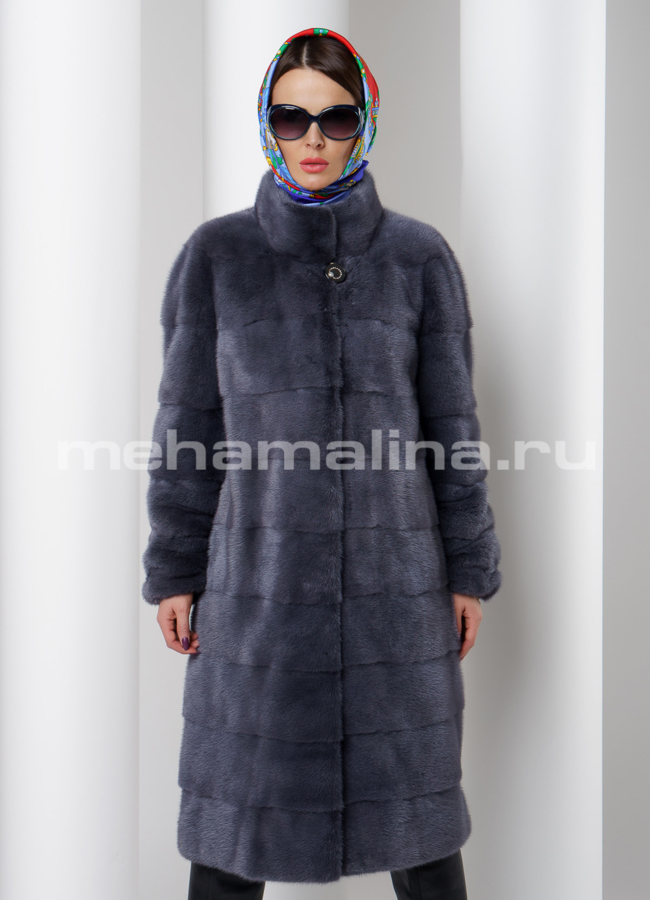 фото Шуба из скандинавской норки  модель № S-511