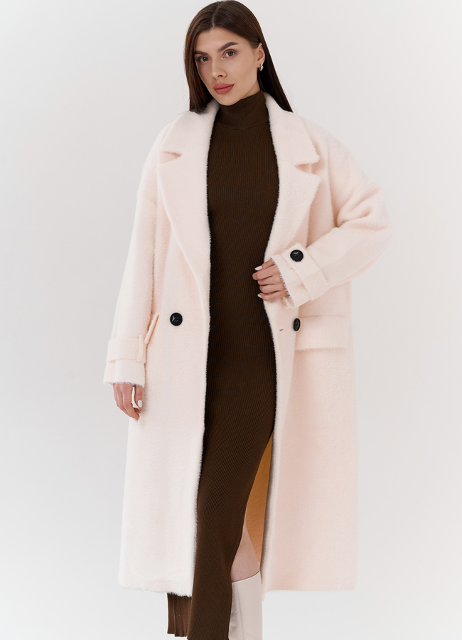 Женский кардиган оверсайз с английским воротником  модель № 24106 универмаг малина