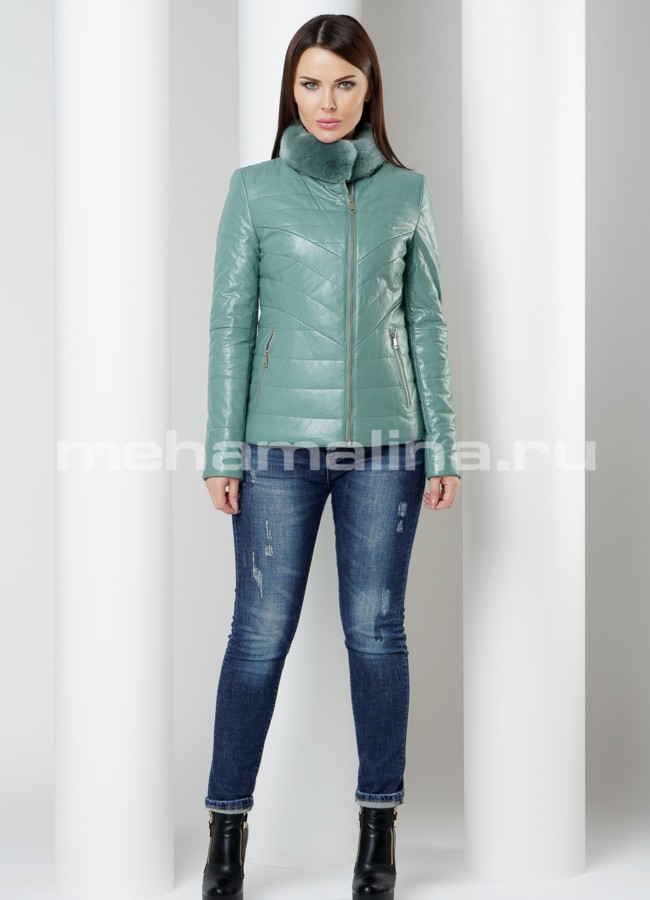 Куртка из эко кожи модель № K-422 в рассрочку