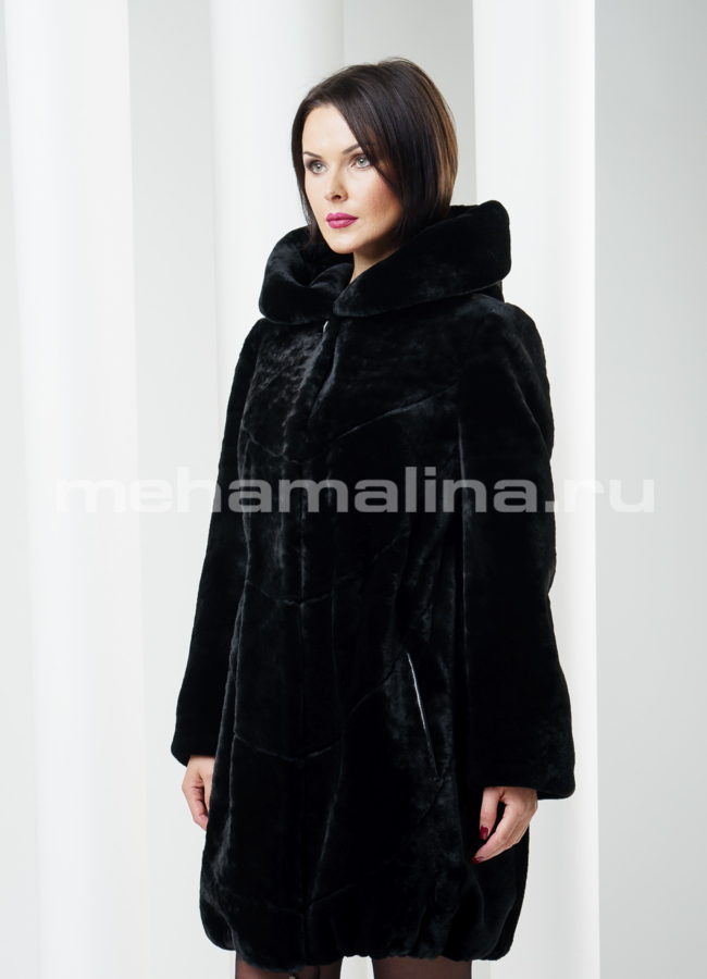 Шуба мутон 