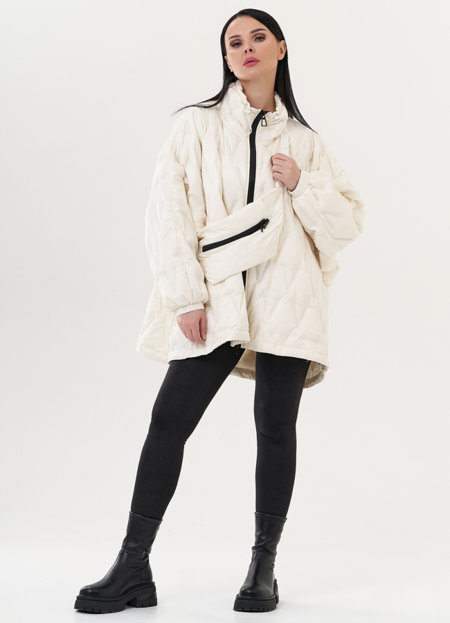 Женская куртка оверсайз модель № 26666 в кредит