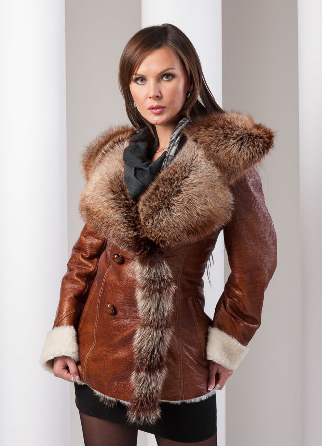 Дубленка модель № D-57 в кредит Дубленка модель № D-57 в кредит