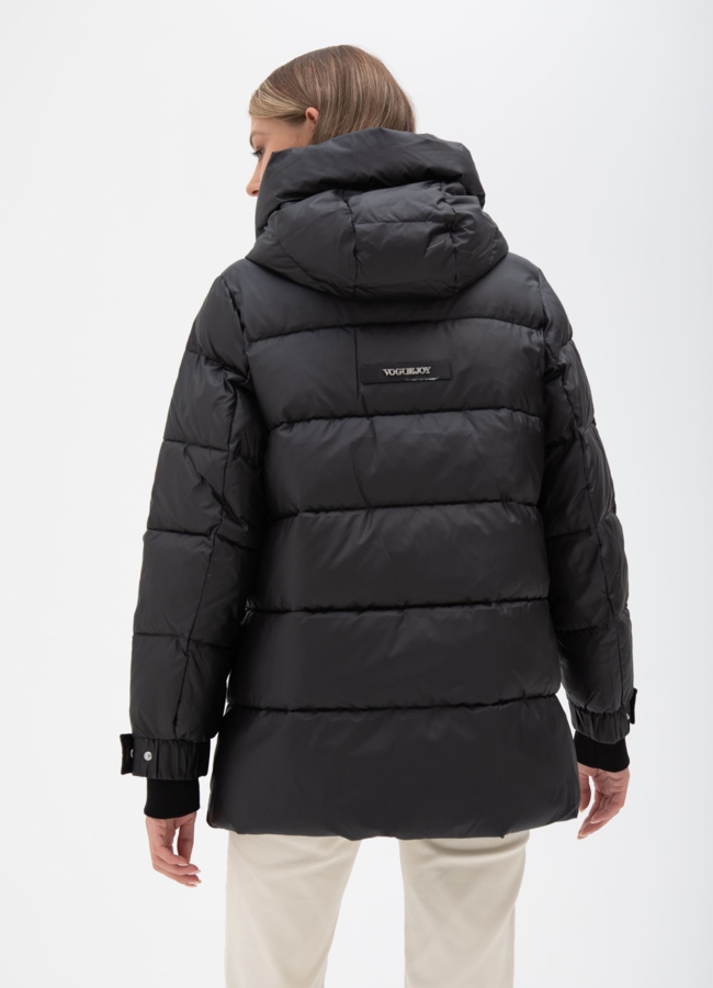 Куртка женская с капюшоном  модель № 25774 универмаг малина