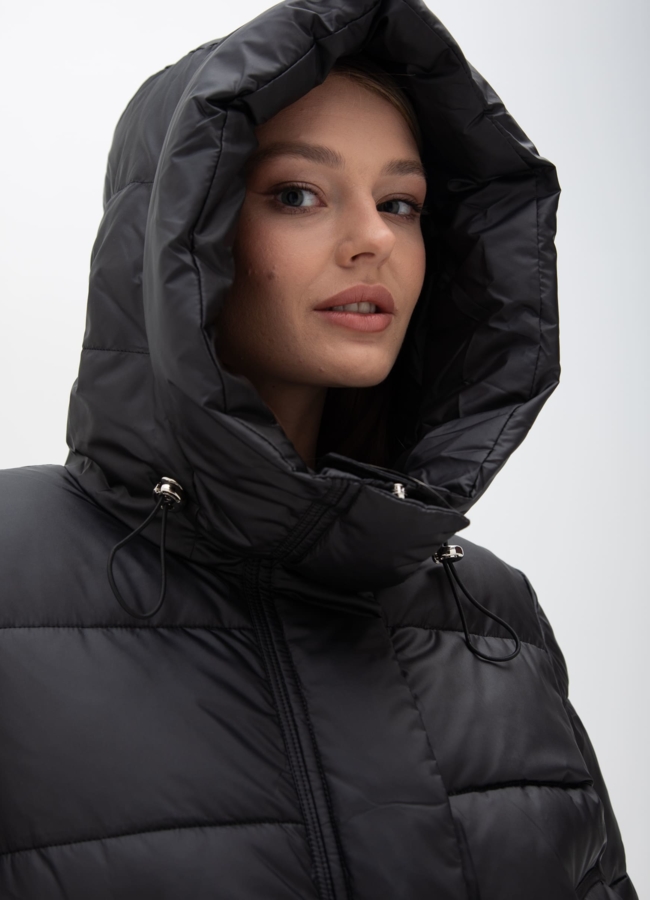 Куртка женская с капюшоном  модель № 25774 универмаг малина