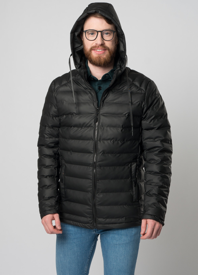 Мужская куртка со съемным капюшоном модель № EM22-39 универмаг малина