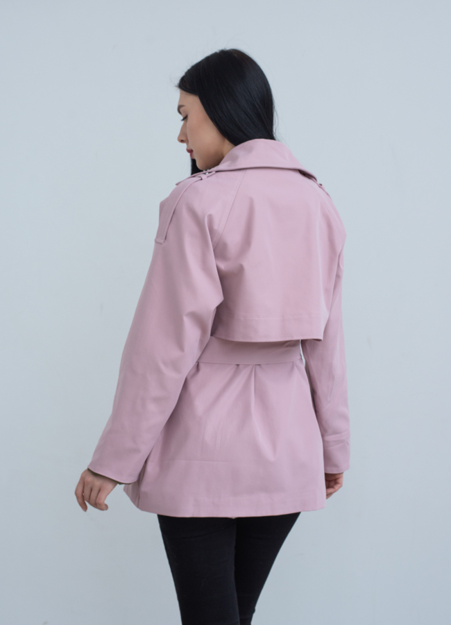 Тренч женский с поясом  модель № 22853 универмаг малина