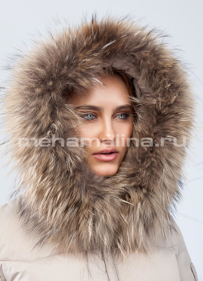 Женский зимний пуховик модель № П-177 в рассрочку