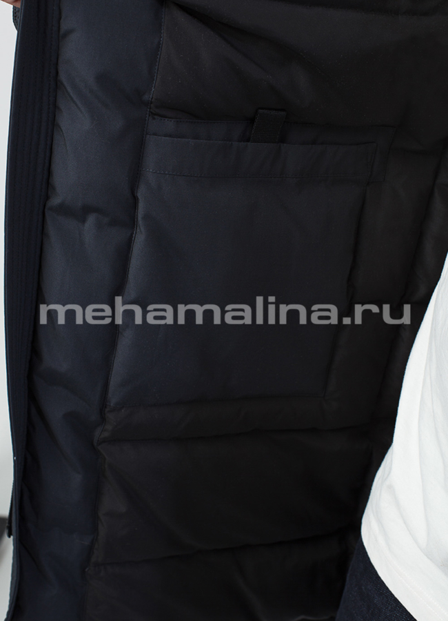 Пуховик мужской модель № КМ-40 универмаг малина