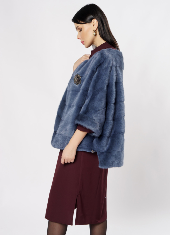 фото Куртка из норки трансформер модель № S-870