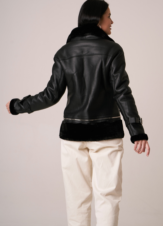 Дубленка искусственная трансформер модель № 315 в рассрочку