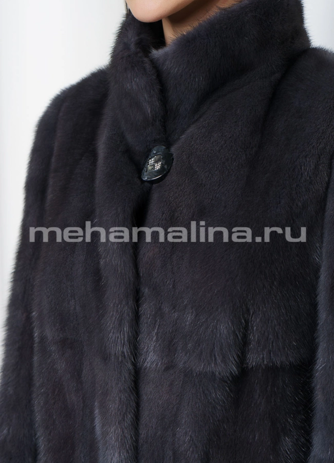 Шуба из норки  модель № S-714 универмаг малина