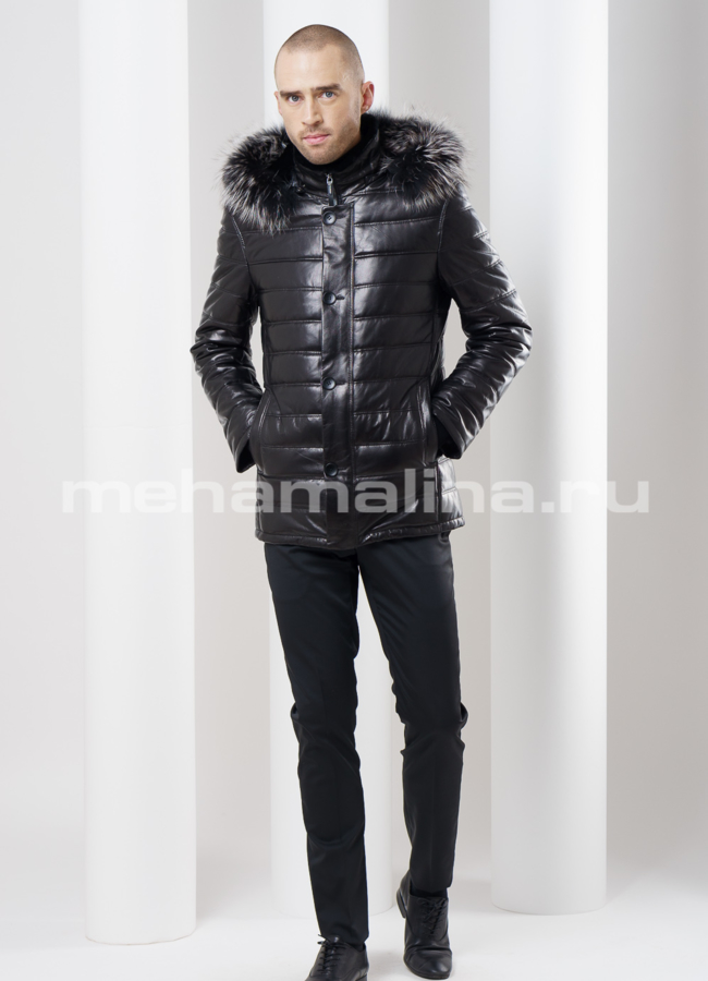 Мужской пуховик модель № ПМ-73 в рассрочку