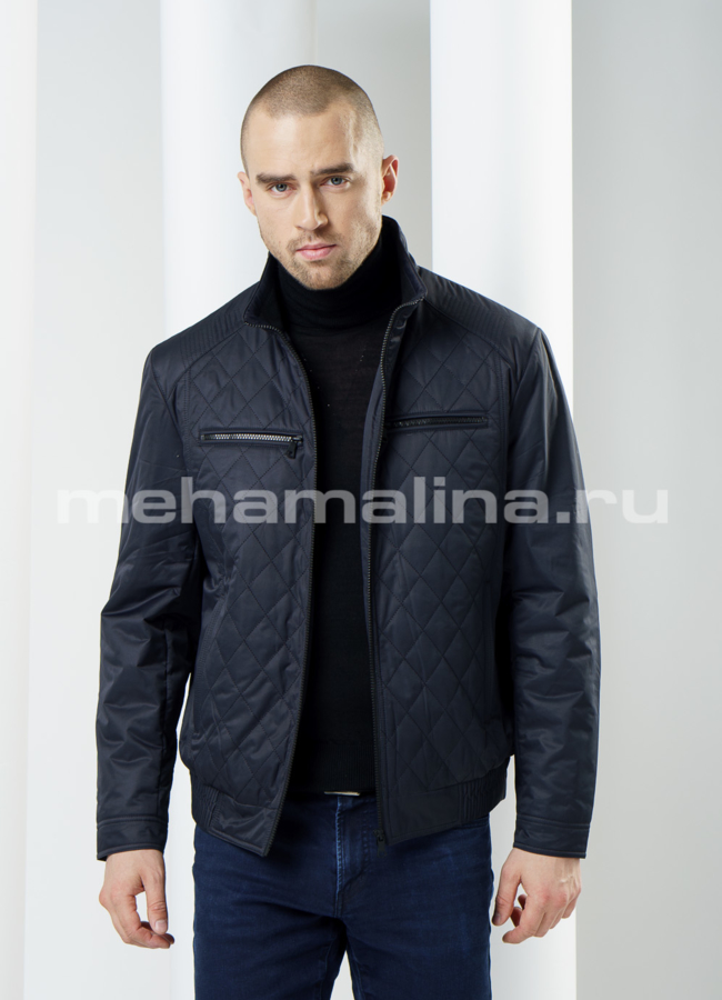 Куртка стеганая, цвет синий модель № KP-98 в кредит