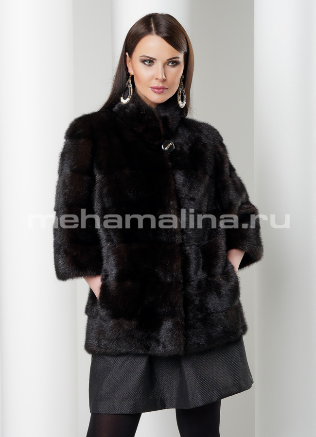 Шуба норка модель № S-531 в кредит