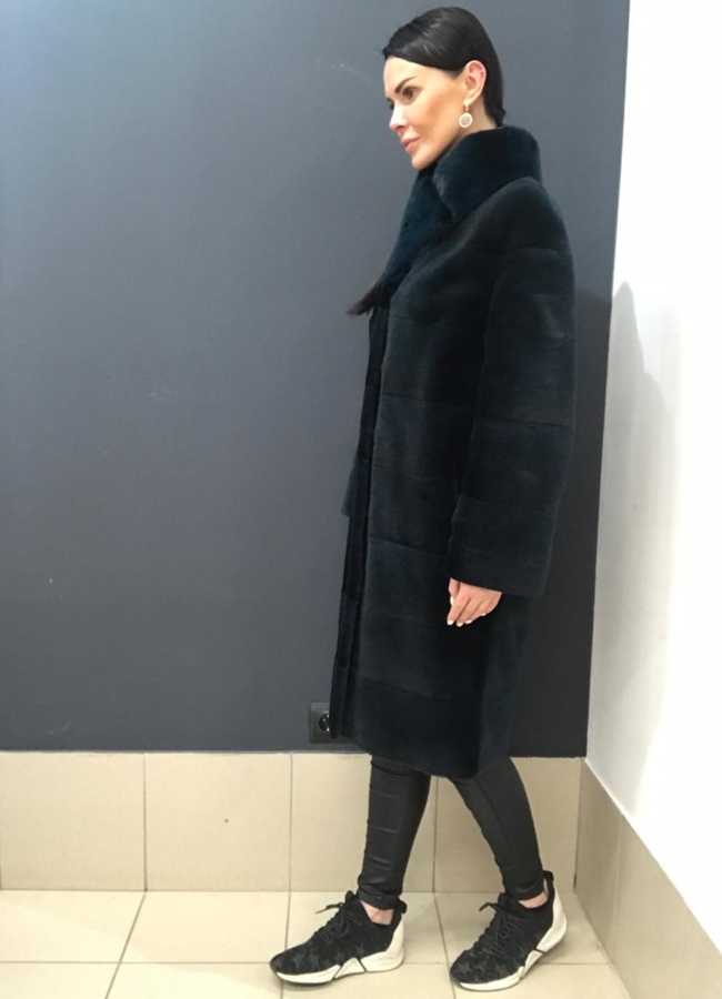 фото Шуба из нутрии 